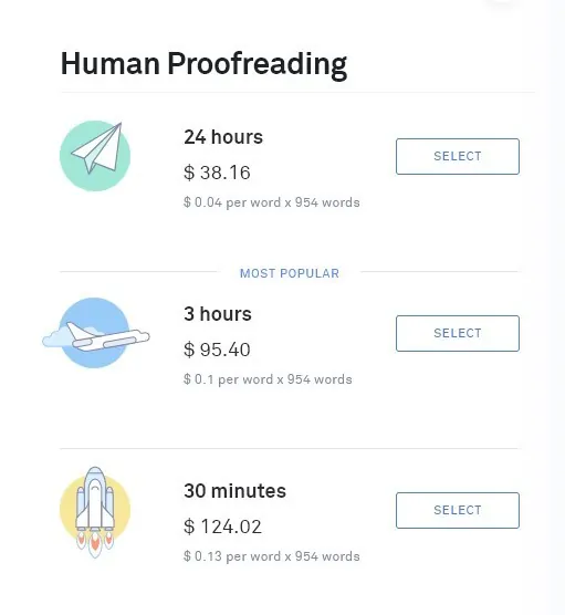 grammarly premium review human proofreading
