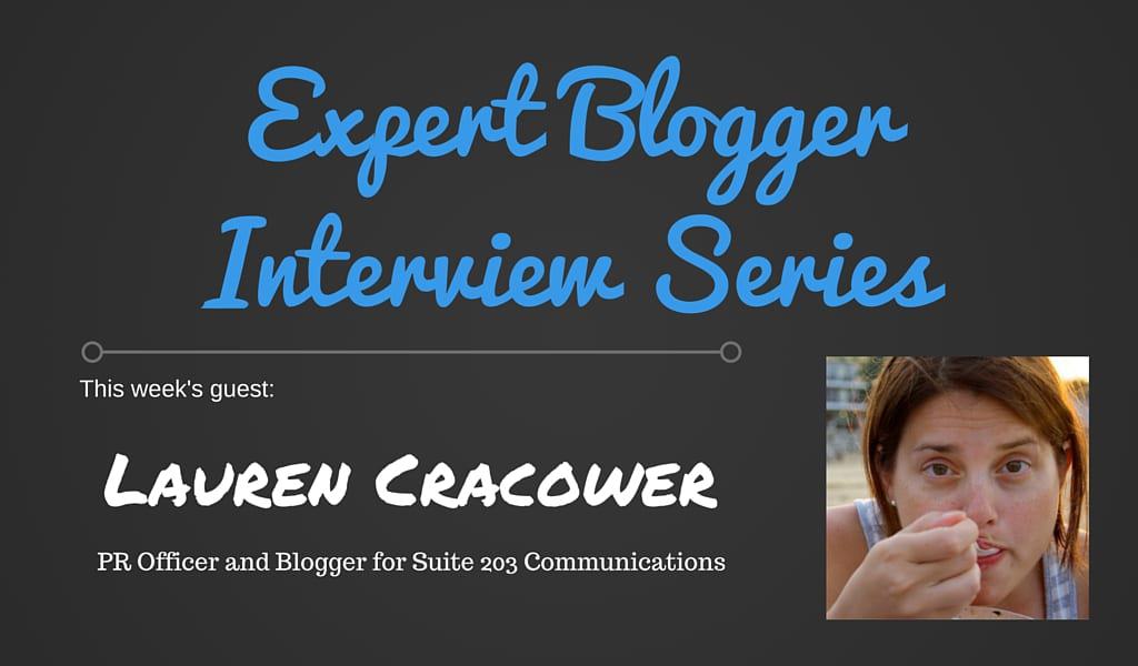 Expert Blogger Interview: Lauren Cracower