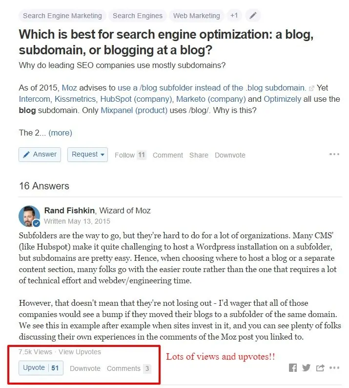 which-is-best-for-search-engine-optimization-a-blog-subdomain-or-blogging-at-a-blog-quora