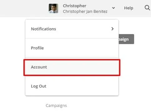 3 - MailChimp Dashboard Christopher Jan Benitez