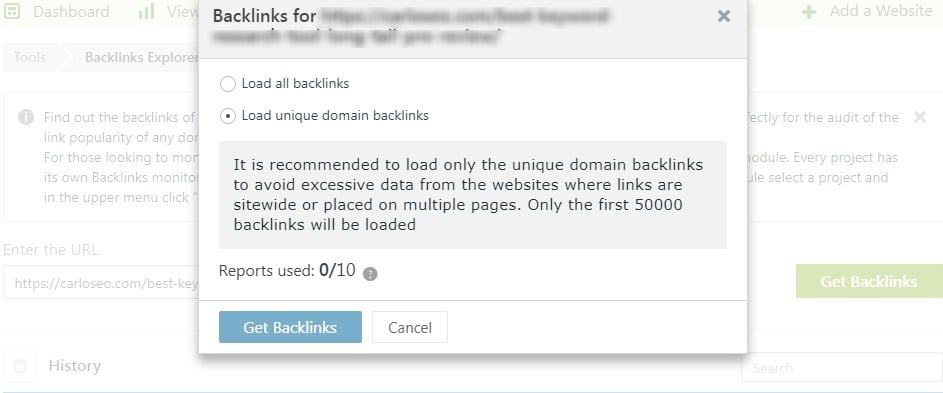 backlink research monitoring