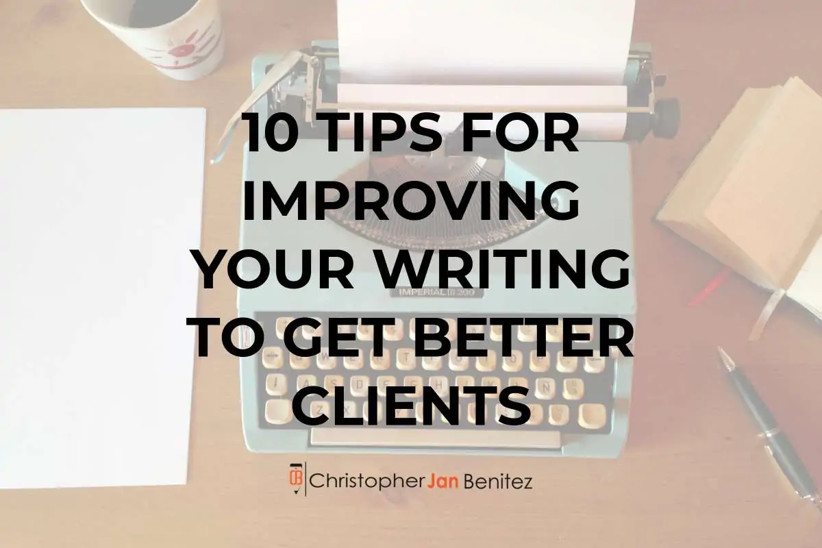 Tips for Improving Your Writing