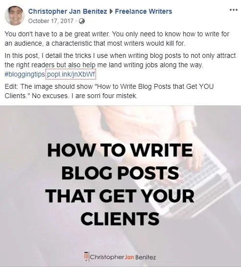 how to write blog posts that get your clients