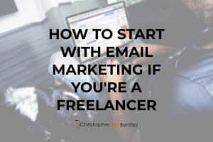 how to start with email marketing