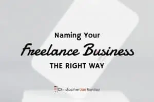 naming your freelance business