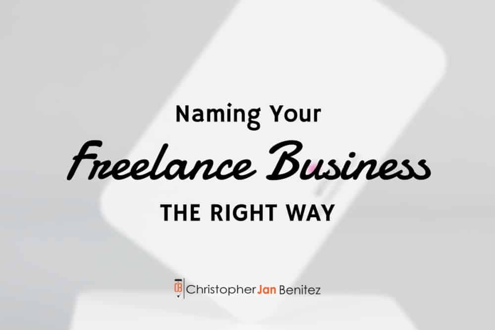 naming your freelance business