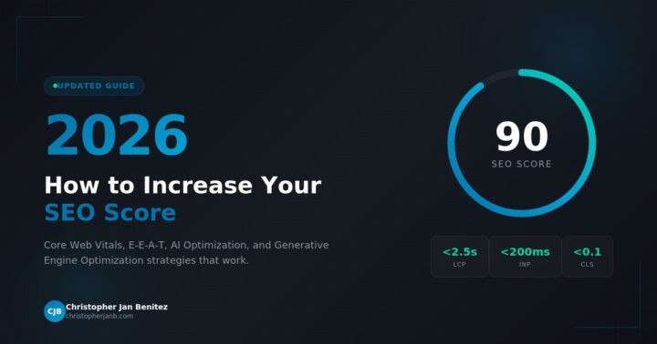 How to Increase Your SEO Score