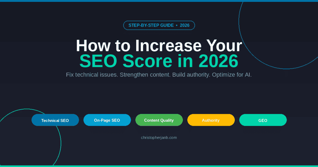 Perfect Seo Score How to Increase Your SEO Score in 2026 (Step-by-Step Guide)