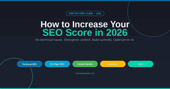 How to Increase SEO Score
