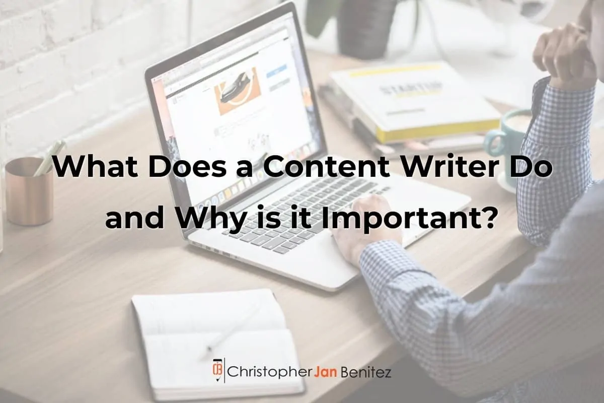 what does a content writer do