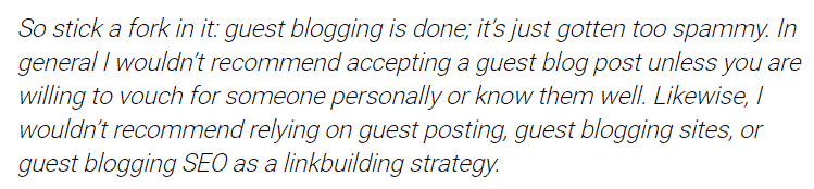 Does Guest Posting Still Work