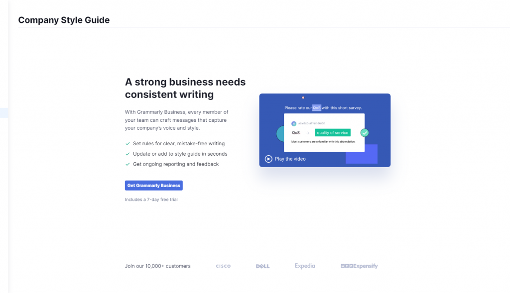 grammarly company style guide