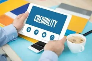 How to establish credibility in writing