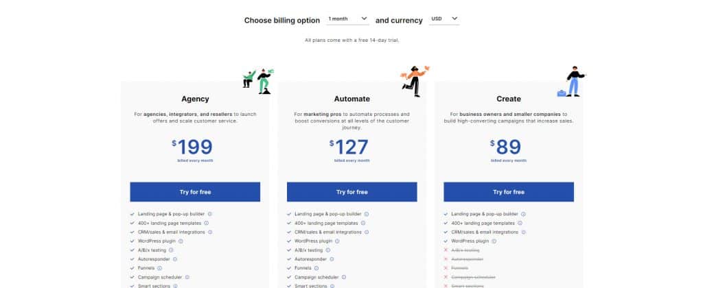 landingi review pricing