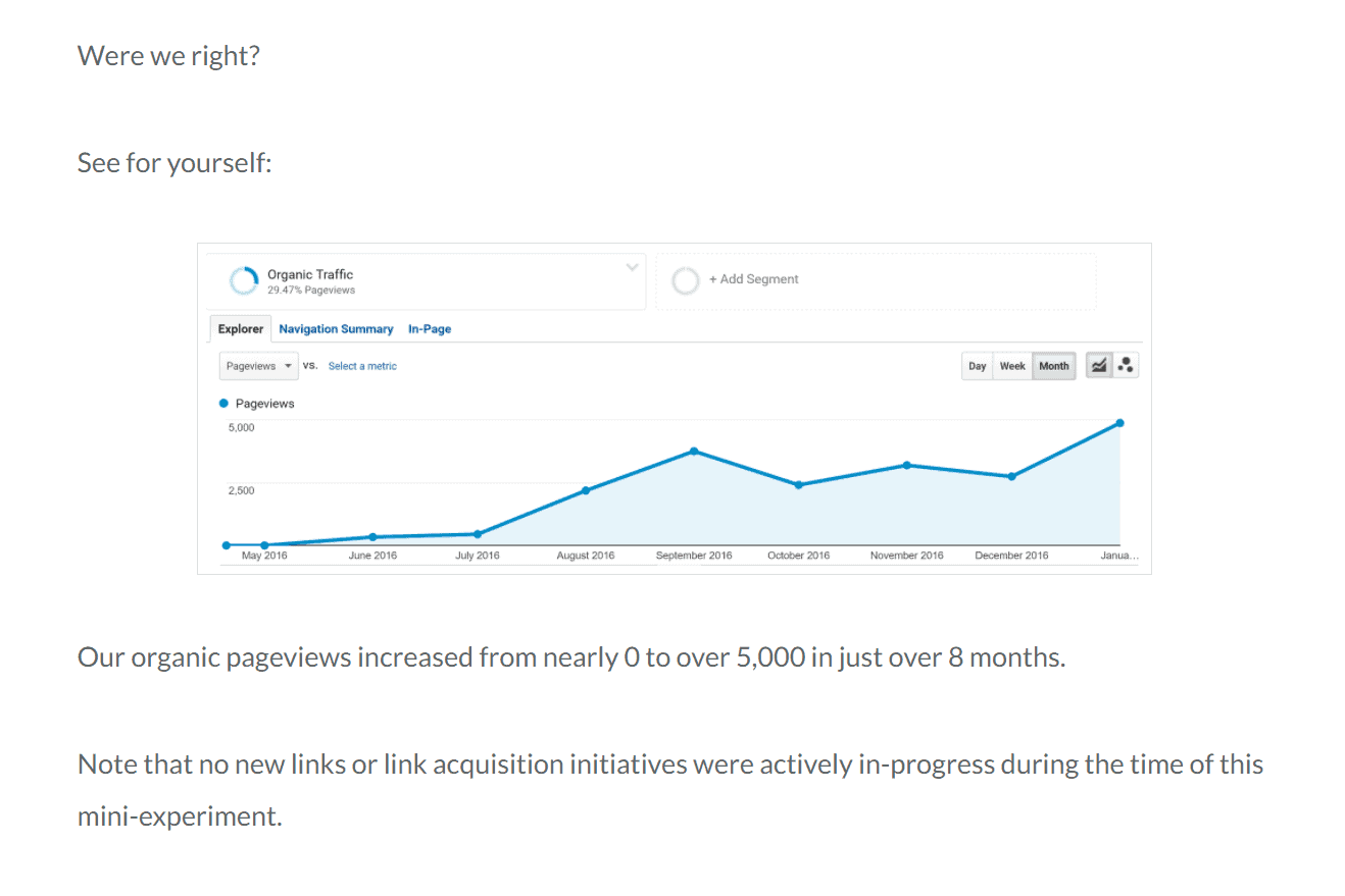 moz keyword case study
