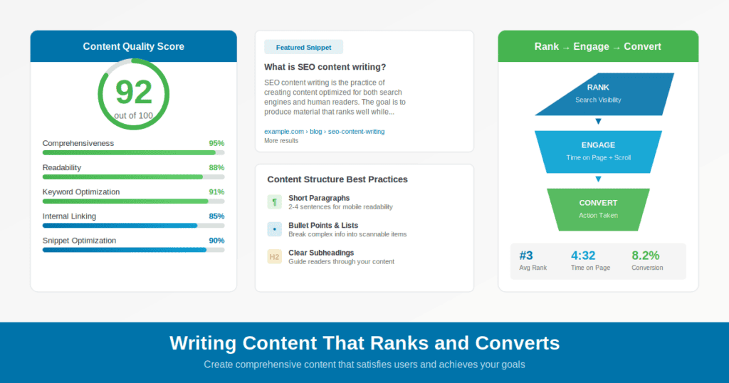 SEO Content Writing that Ranks