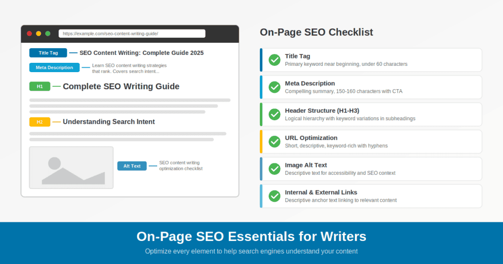 On-Page SEO Content Writing