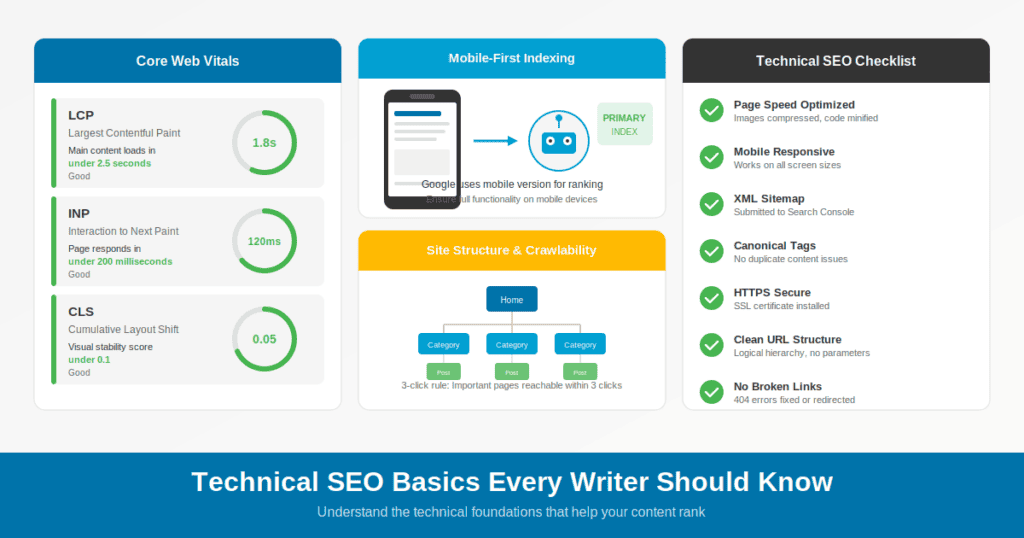 Technical SEO for Content Writing