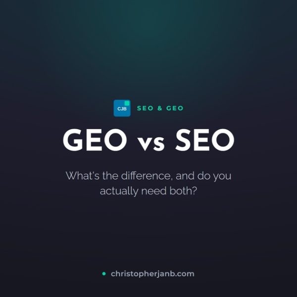 GEO vs SEO: What’s the Difference, and Do You Need Both?