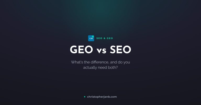 GEO vs SEO: What’s the Difference, and Do You Need Both?